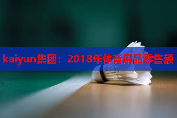 kaiyun集团：2018年体育用品零售额