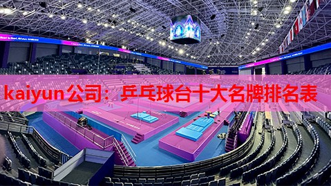 kaiyun公司：乒乓球台十大名牌排名表