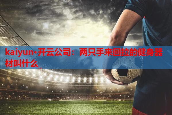 两只手来回拉的健身器材叫什么_
