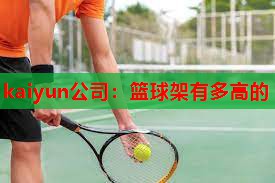 篮球架有多高的