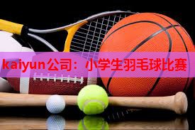 小学生羽毛球比赛