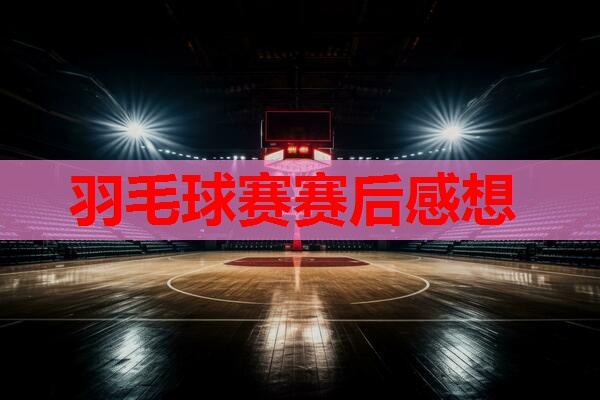羽毛球赛赛后感想