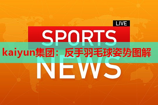反手羽毛球姿势图解