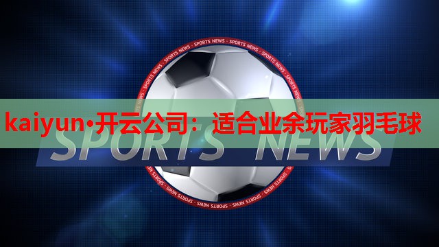 适合业余玩家羽毛球