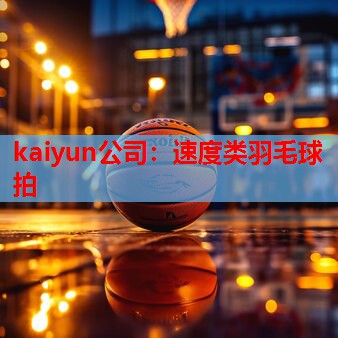 速度类羽毛球拍